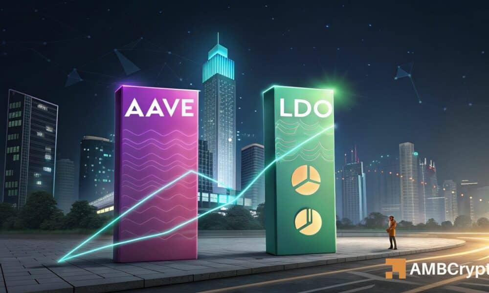AAVE 遥遥领先 Lido 在所有领域—— 这只是个开始?
